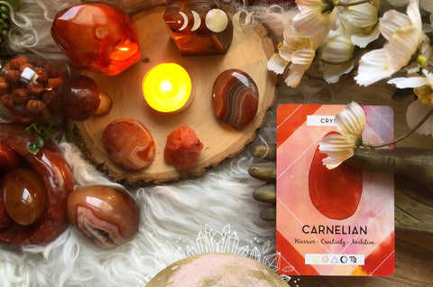 Healing Properties of Carnelian: A Crystal for Creativity & Sexual Energy