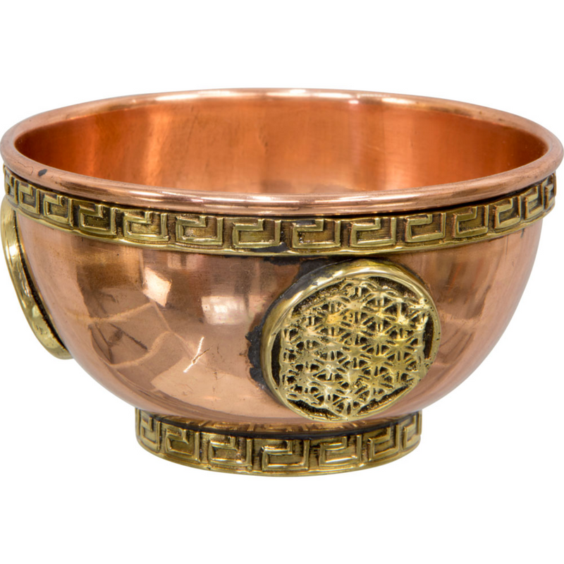 Copper Offering Bowls - Various Designs