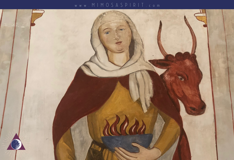 Brigid: Triple Goddess of the Flame (Health, Hearth, & Forge)
