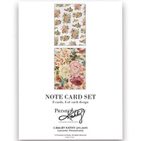 Cabbage Rose Notecard Set | Watercolor Floral Stationery