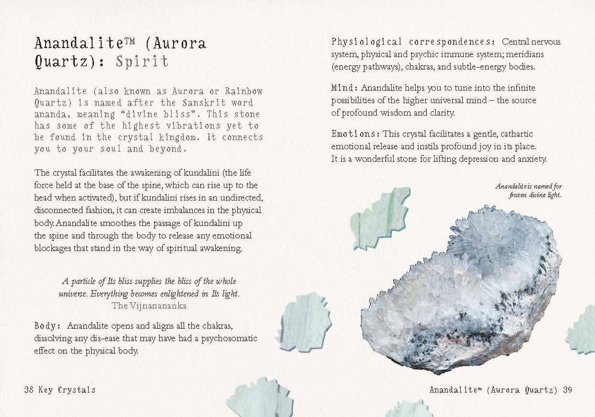 Little Book of Crystals by Judy Hall