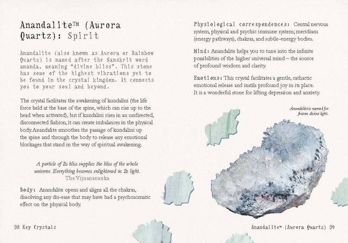 Little Book of Crystals by Judy Hall