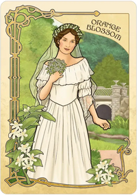 Flower Folklore Oracle by Catherine C. Caprino