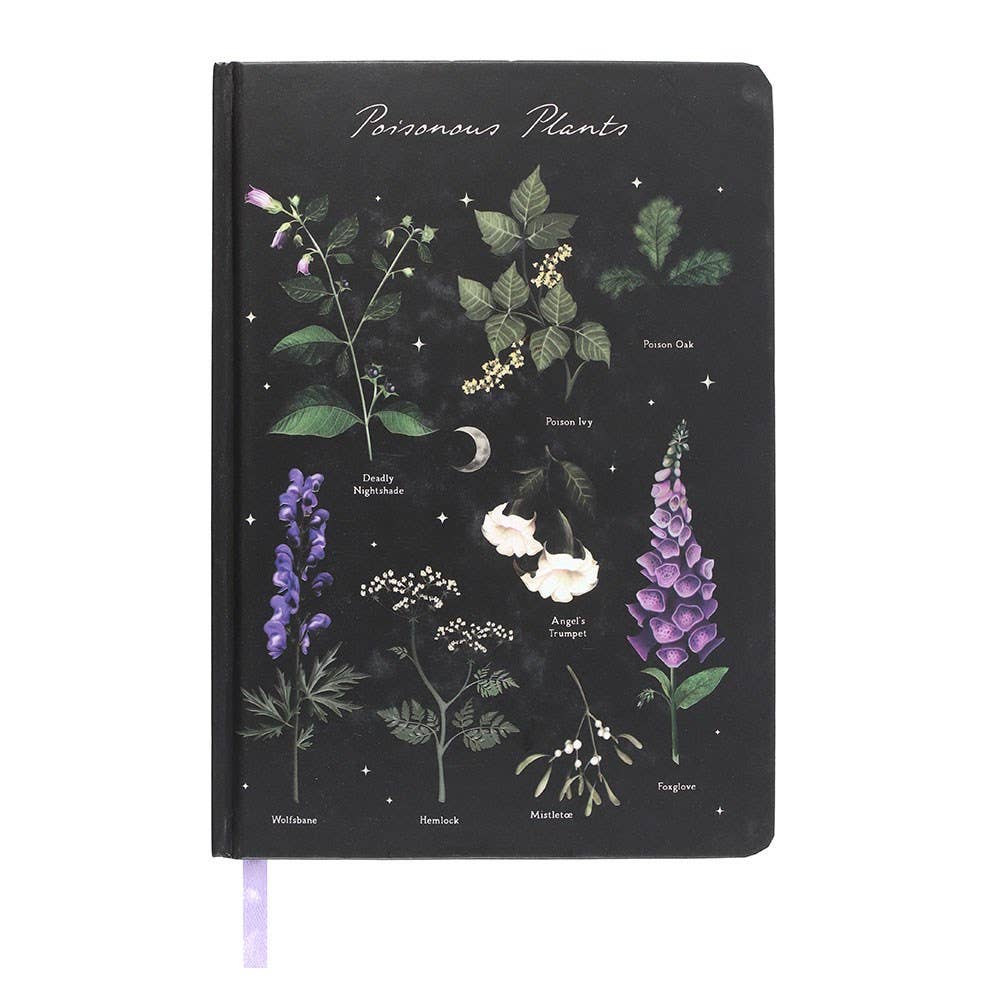Poisonous Plants Botanical Notebook
