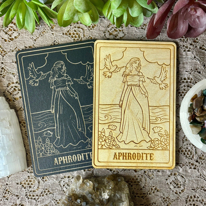 Aphrodite Deity Card | Altar Decor | Wall Art