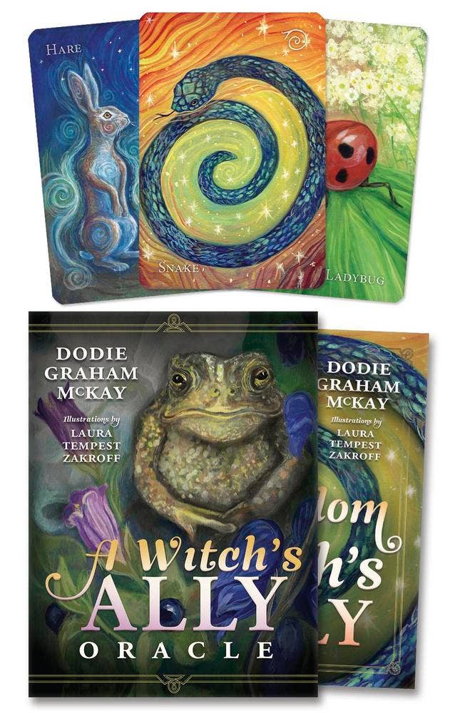 A Witch's Ally Oracle by Laura Tempest Zakroff & Dodie Graham McKay