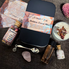 Goddess Travel Altar: Portable Ritual Kit for Divine Energy