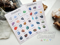 Crystals Sticker Sheets