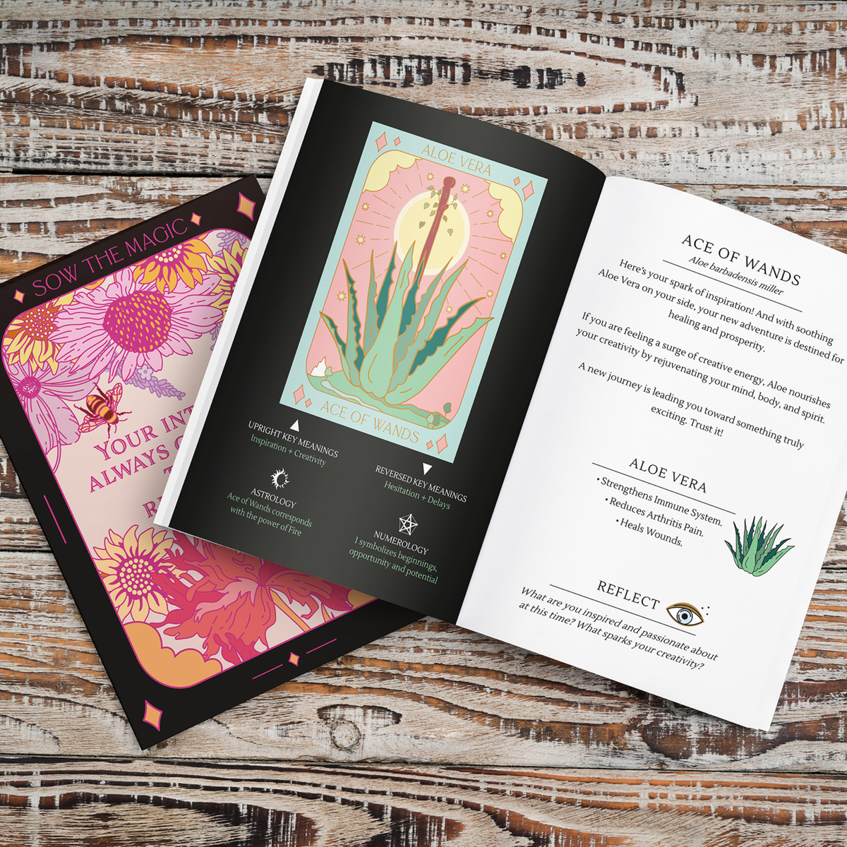 Botanical Tarot Deck + Guidebook (Limited Edition)