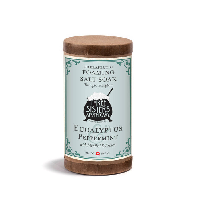 Eucalyptus & Peppermint Foaming Bath Salt Soak