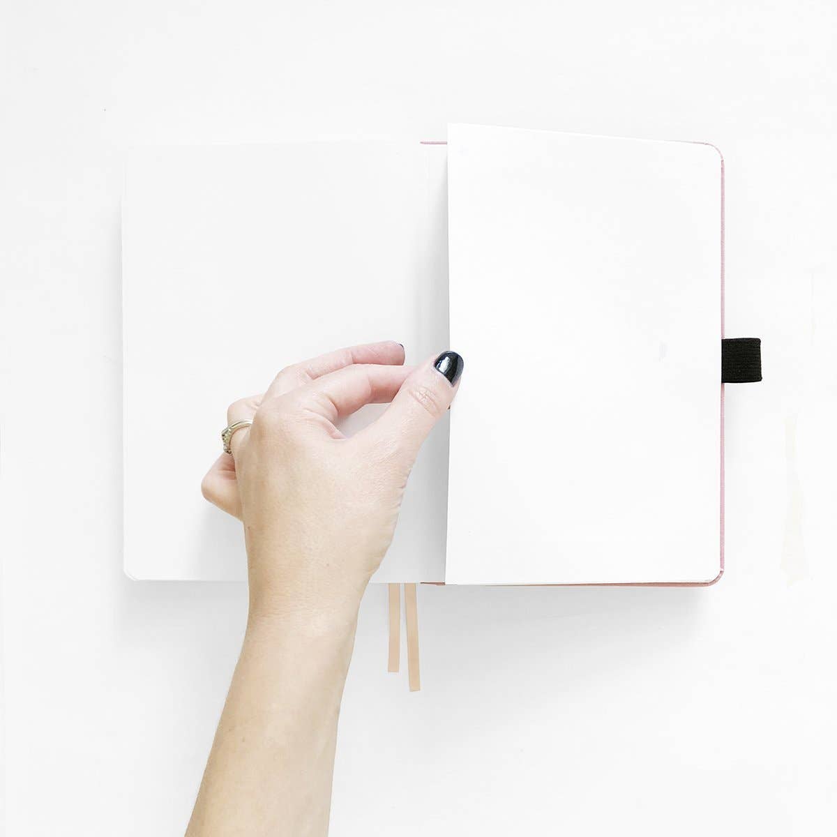 Storybook in Plum Dot Grid Pocket Journal