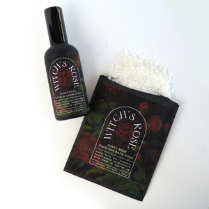 Witch's Rose Mint & Floral Bath Salt Soak