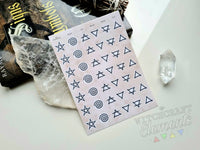 The Elements Reference Sticker Sheet