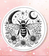 Golden Dragonfly Garden Vinyl Sticker