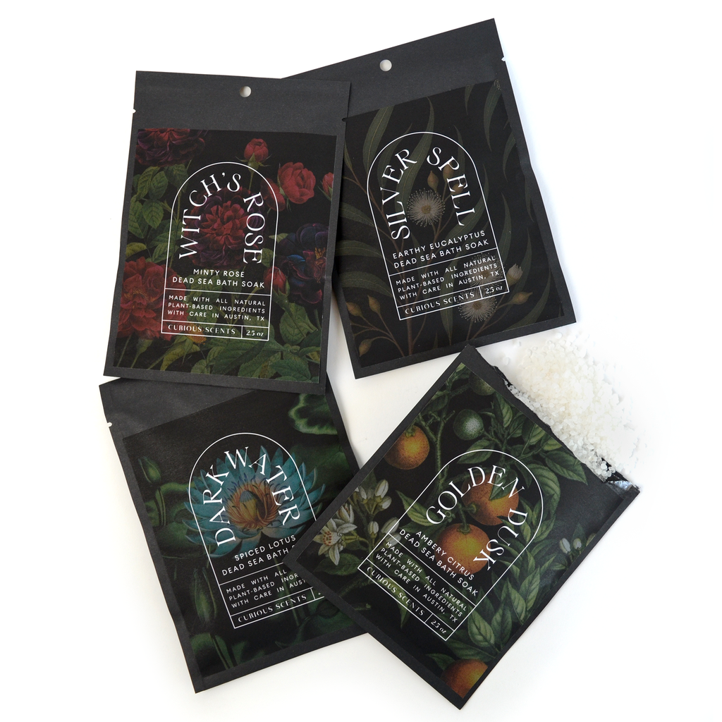 Dark Water Spiced Lotus Bath Salt Soak