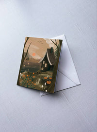 Witch’s Cabin Greeting Card