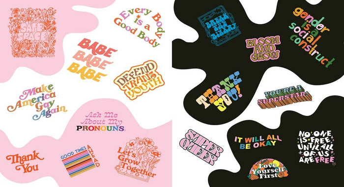 Big Book of Queer Stickers by Ash + Chess