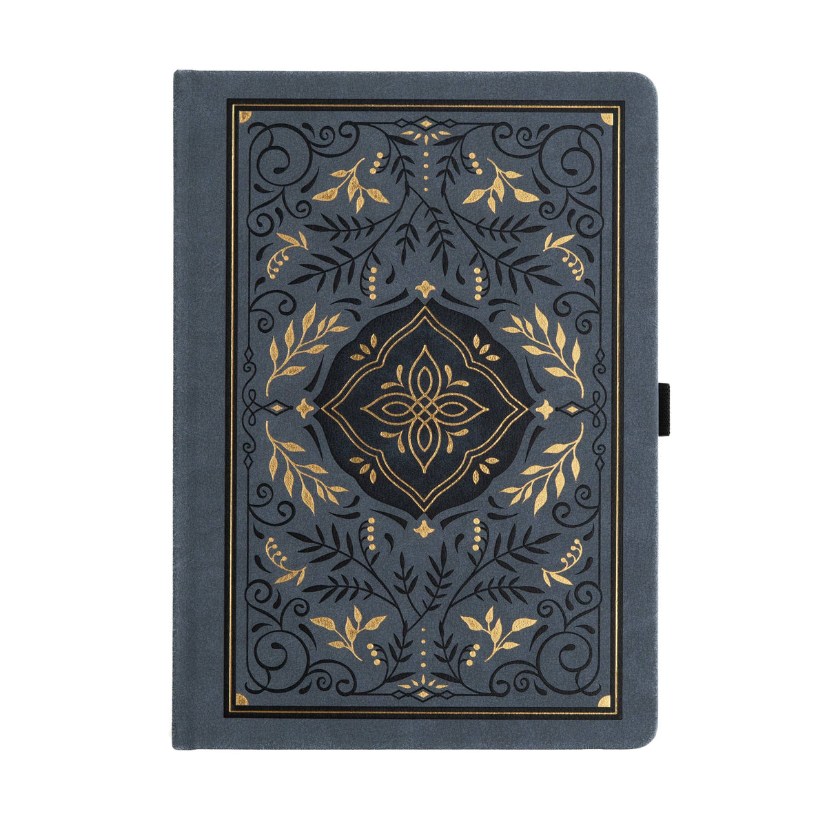 Storybook in Navy Dot Grid Pocket Journal