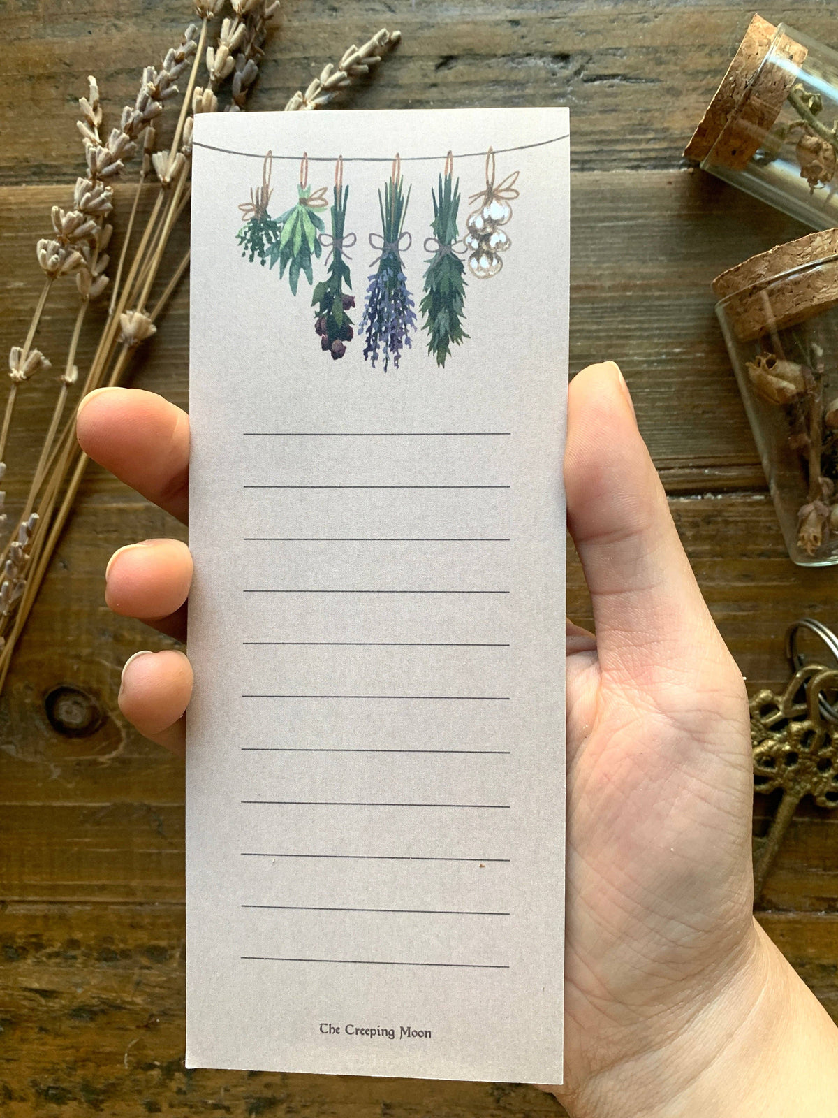 Witching Herbs Notepad