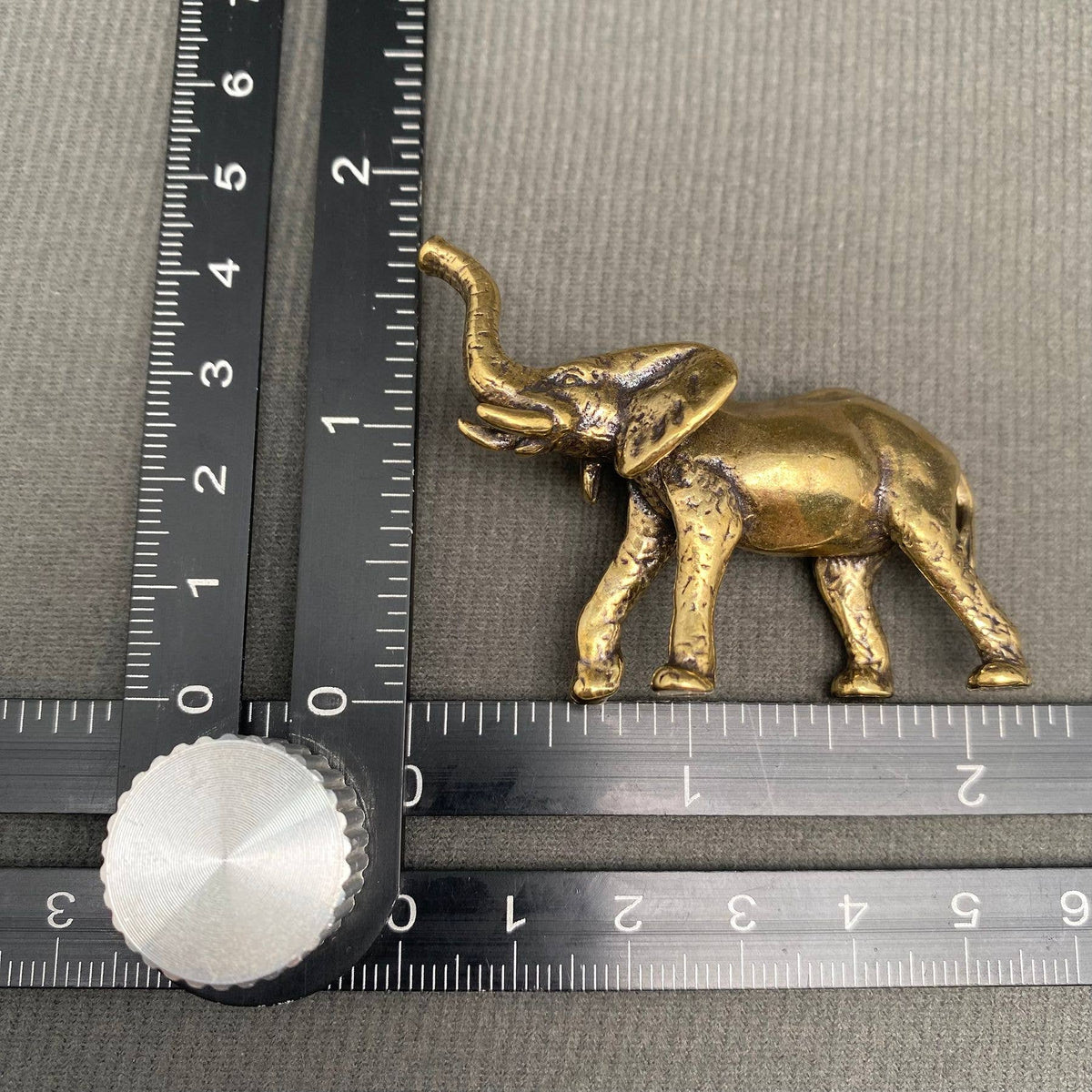 Brass Elephant Figurine