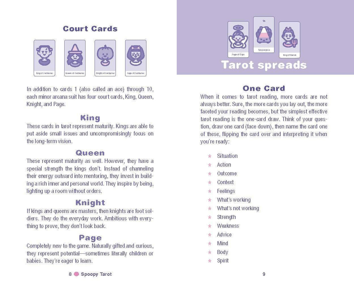 Spoopy Tarot Deck by Amí Naeily
