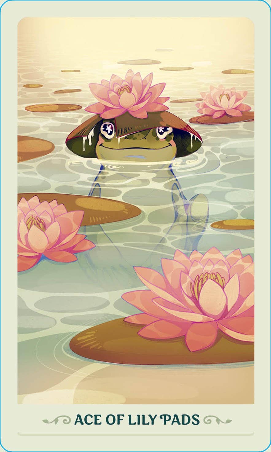 Fortunate Frogs Tarot Deck & Guidebook by Devon Short