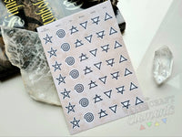 The Elements Reference Sticker Sheet