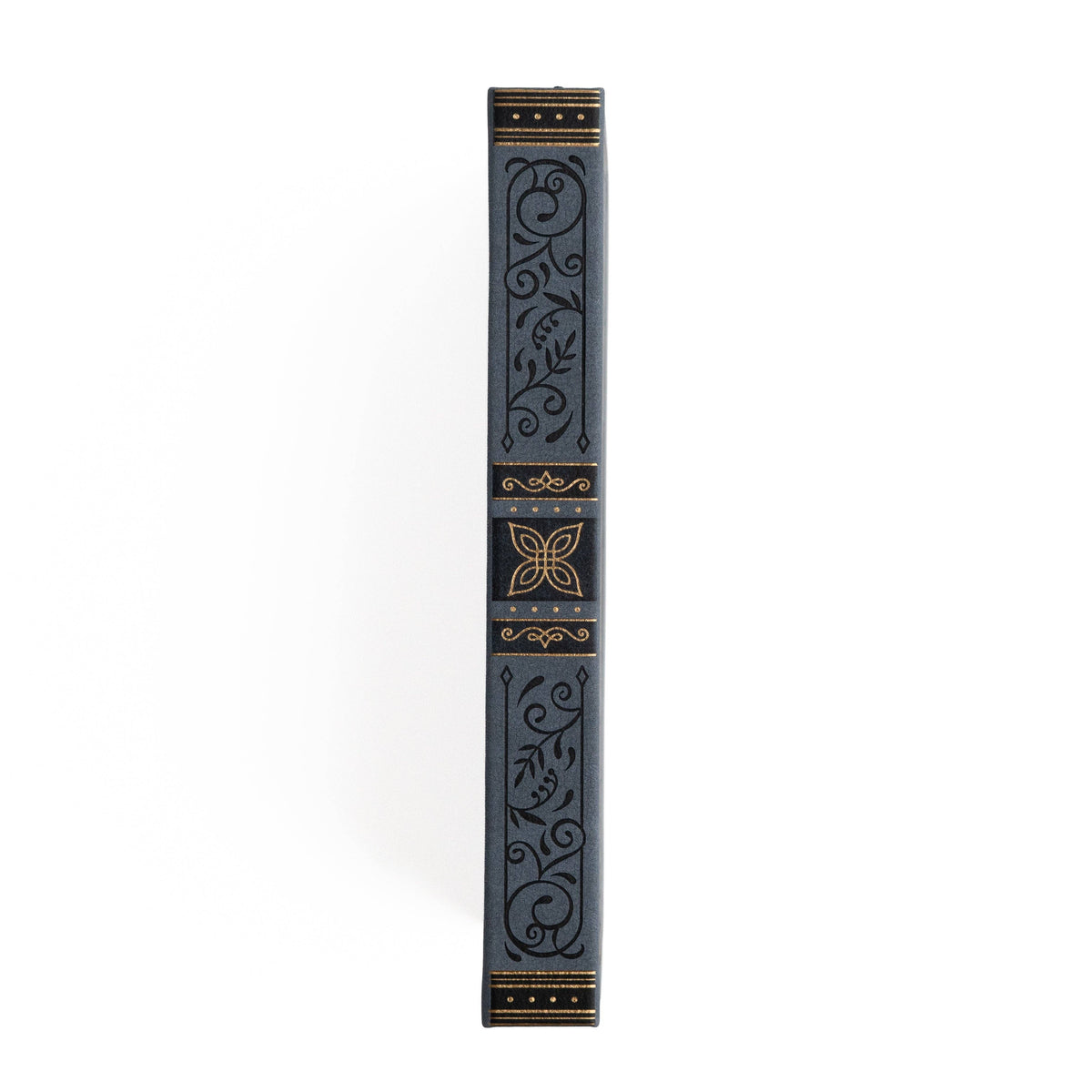 Storybook in Navy Dot Grid Pocket Journal