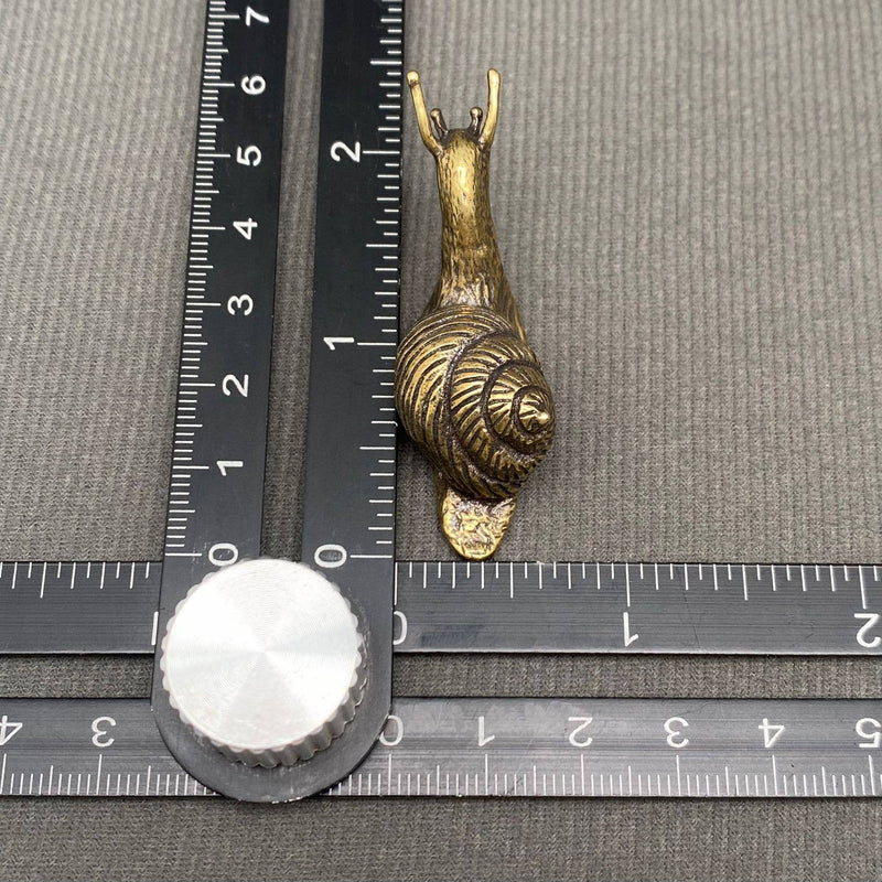 Brass Snail Decoration
