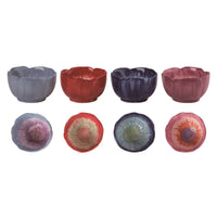 Floral Ceramic Ramekins - Various Colors