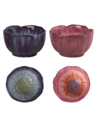 Floral Ceramic Ramekins - Various Colors