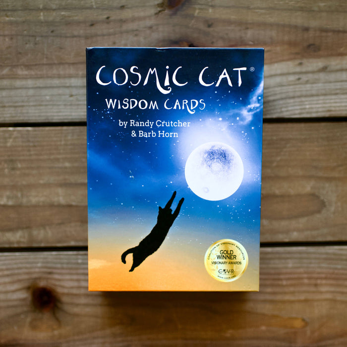 Cosmic Cat Wisdom Cards by Barb Horn and Randy Crutcher