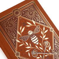 Keeper of the Bees in Rust Dot Grid Pocket Journal