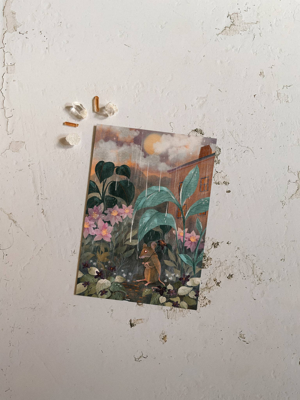 Gentle Rain Art Print