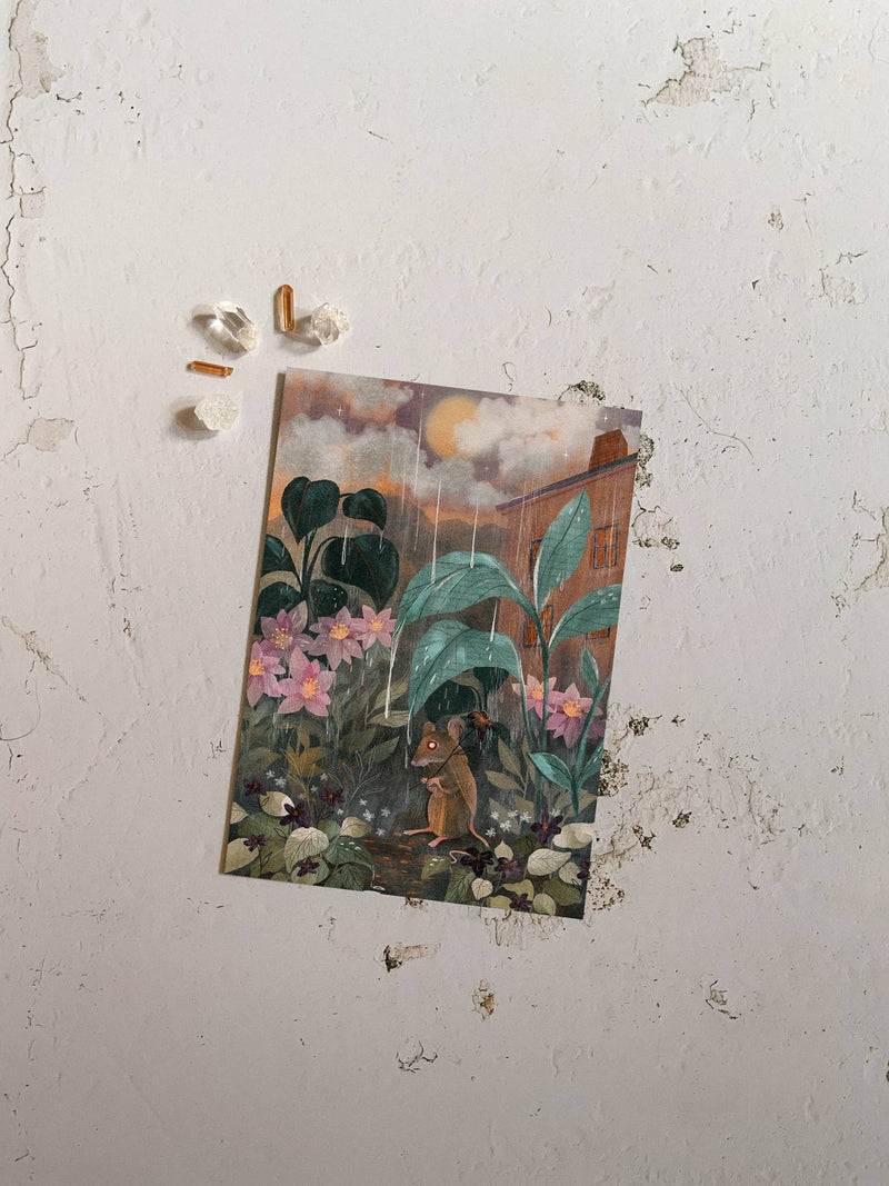 Gentle Rain Art Print