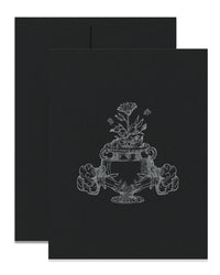 Toil and Trouble Emblem Greeting Card