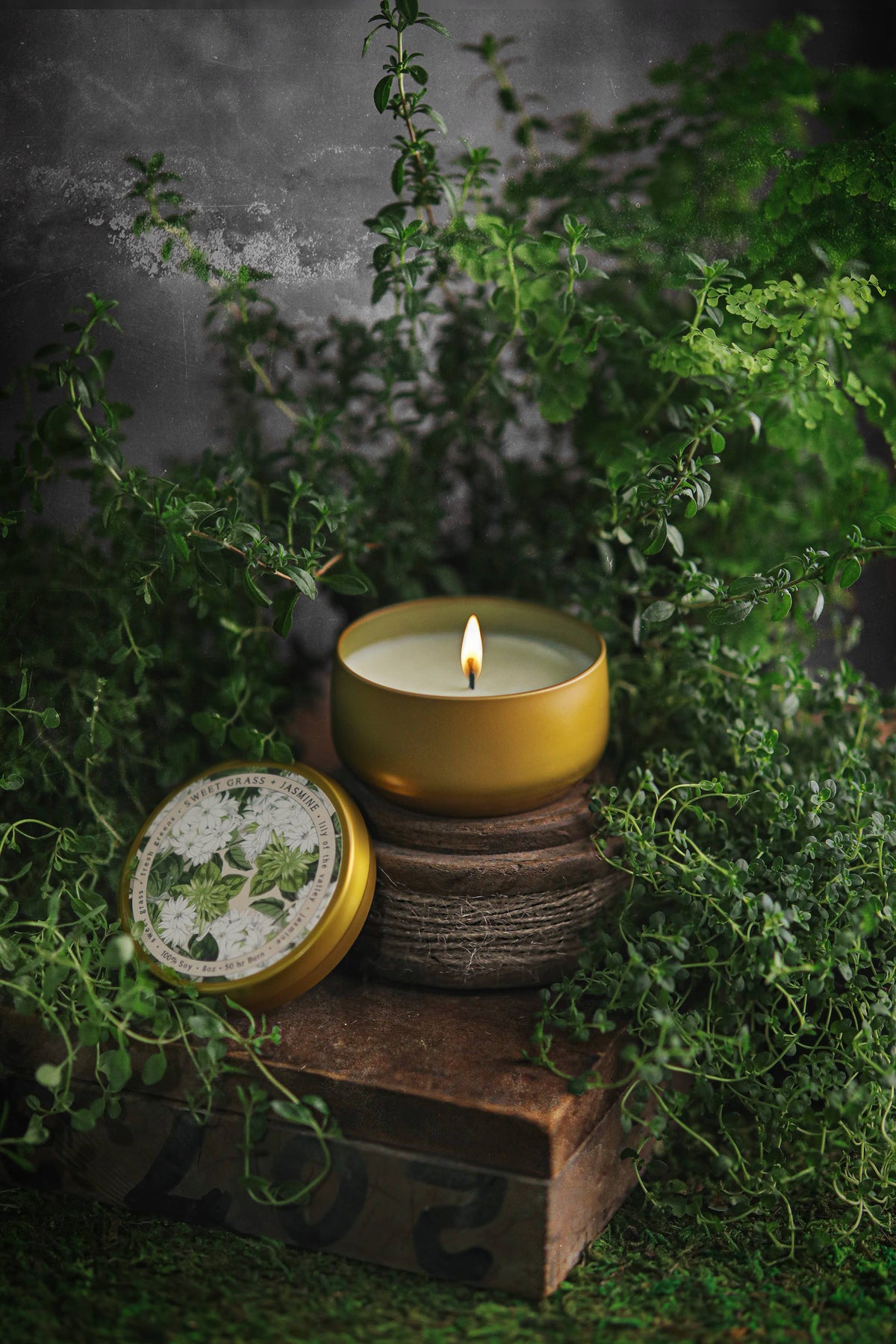 Sweet Grass & Jasmine Candle