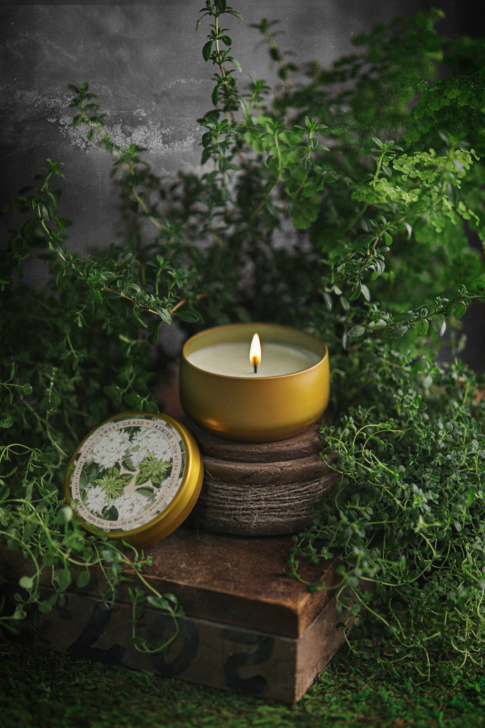 Sweet Grass & Jasmine Candle