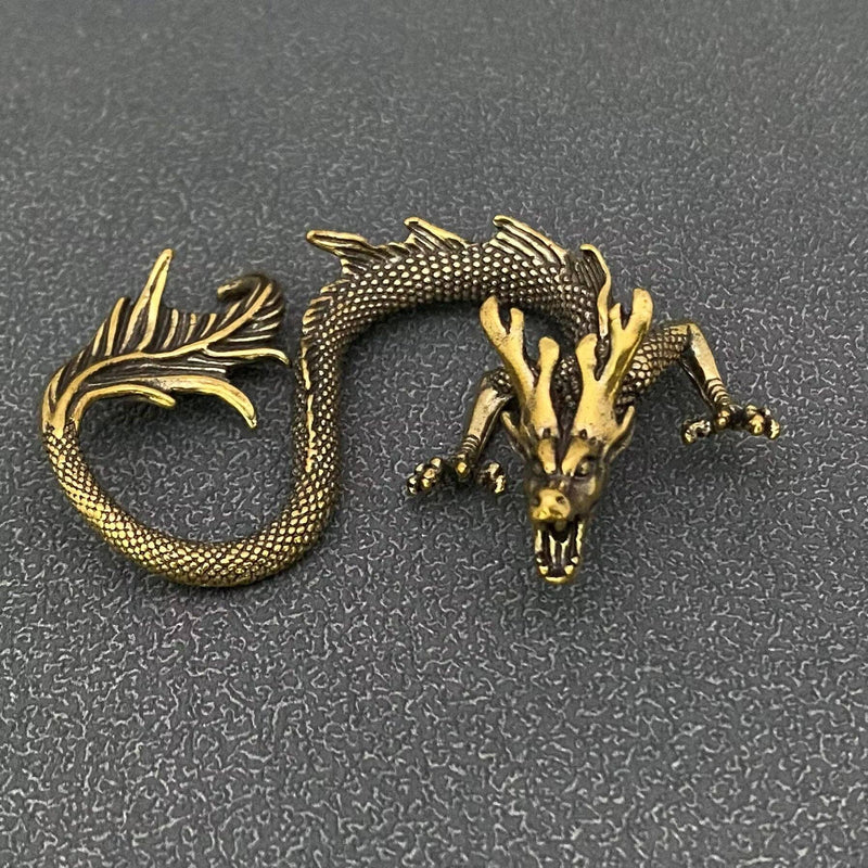 Brass Chinese Dragon Decoration
