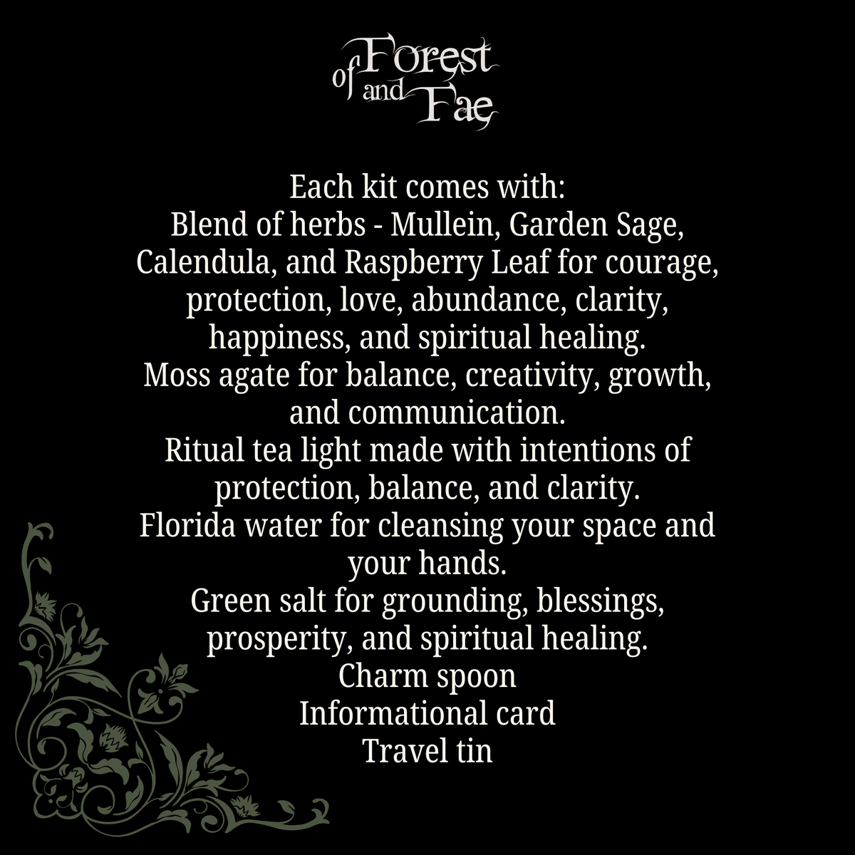 Green Witch Travel Altar: Portable Ritual Kit for Earth Blessings