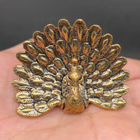 Brass Peacock Figurine
