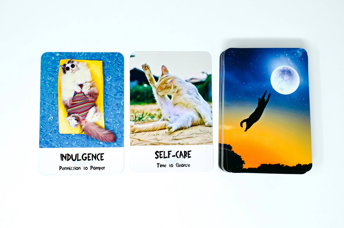 Cosmic Cat Wisdom Cards by Barb Horn and Randy Crutcher