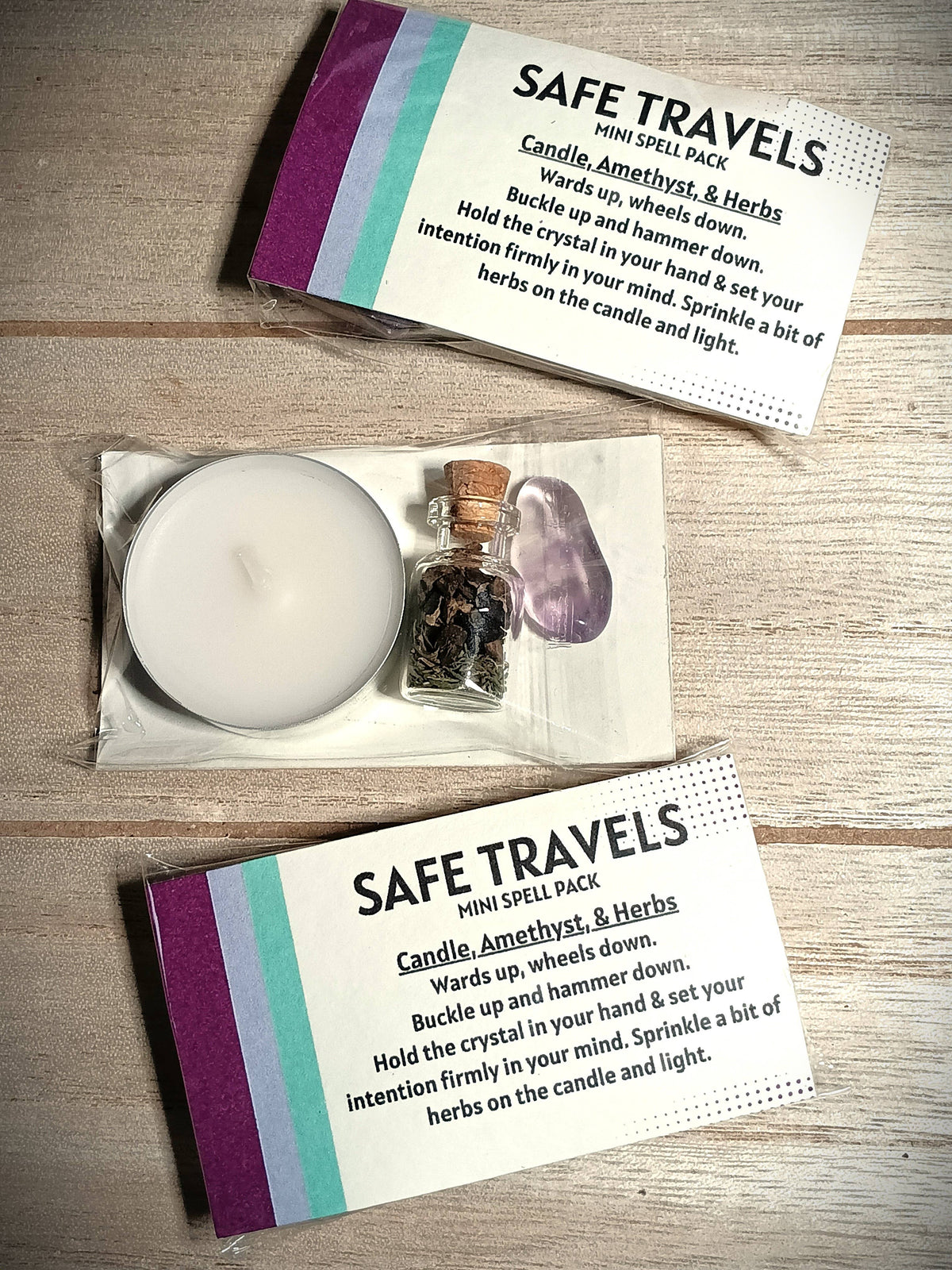 Mini Candle Intention Spell Packs