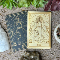 Hel Deity Card | Altar Decor | Wall Art | Shelf Leaner