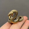 Brass Python Snake Decoration