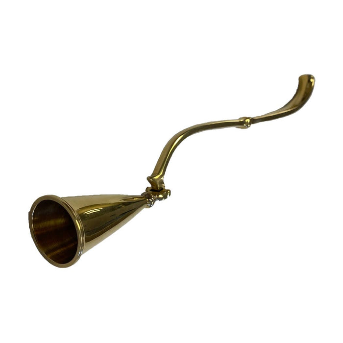 Antiqued Brass Candle Snuffer for Ritual & Altar Use