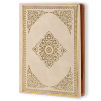 Antique Apricot Leather Style Journal