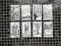 Pixie's Line Art Rider Waite Tarot