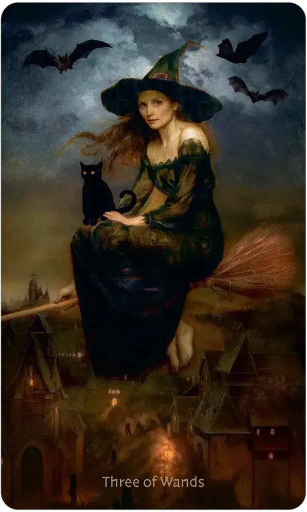 W.I.T.C.H.: Woman in Total Control of Herself Tarot Deck by Angi Sullins & Silas Toball