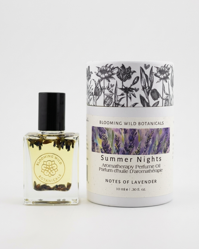 Summer Nights Aromatherapy Perfume Oil with Lavender